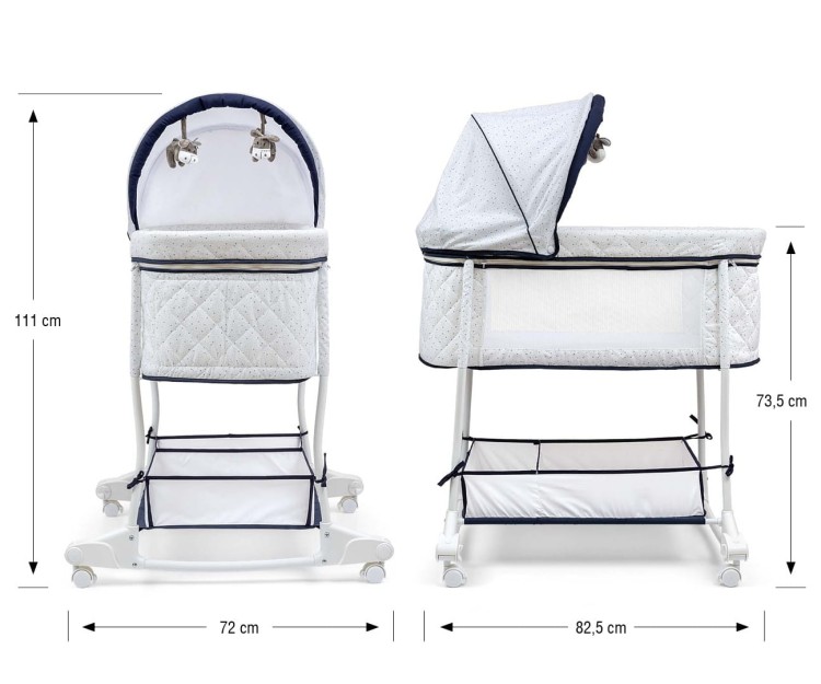 Kołyska Dream On - SIMPLE GREY