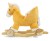 Milly Mally Koń na biegunach Polly Light Brown