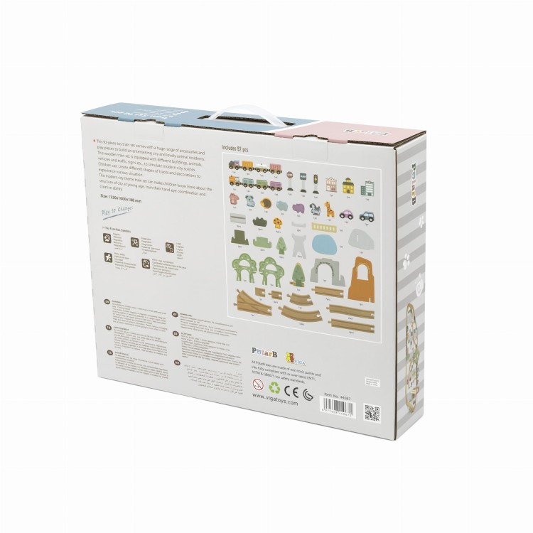 Viga 44067 PolarB Pociąg zestaw 92 elementów