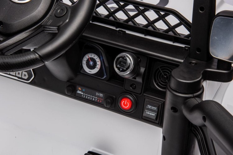 Auto Na Akumulator Toyota FJ Biała 4x4 / jeep