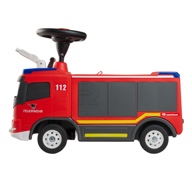 BIG Jeździk VOLVO Wóz Strażacki z Armatką Wodną