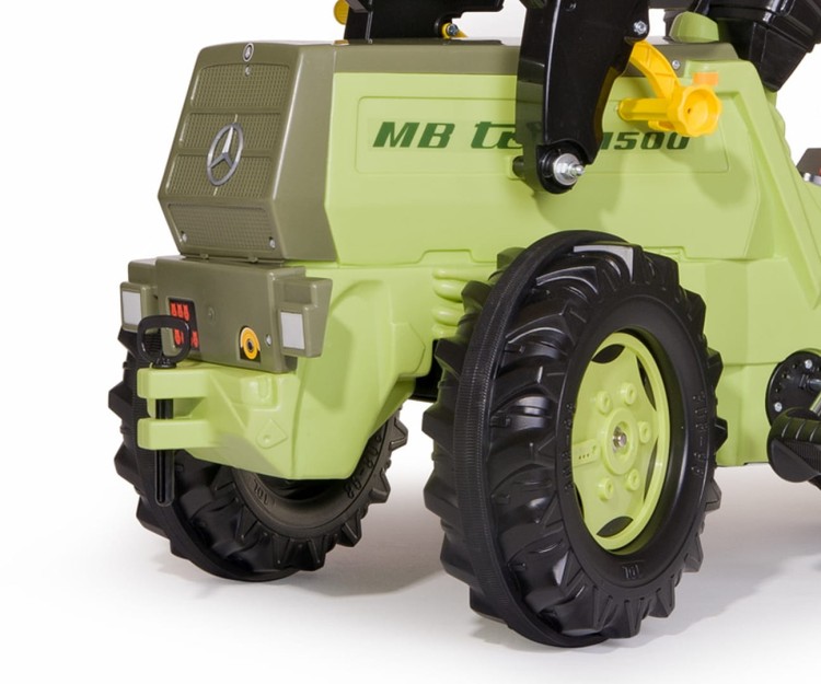 Traktor na pedały Rolly Farmtrac Mercedes Benz z łyżka i biegami