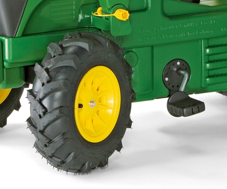 Traktorek dla dzieci John Deere z pompowanymi kołami