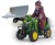 Traktor na pedały John Deere z  pompowanymi kołami
