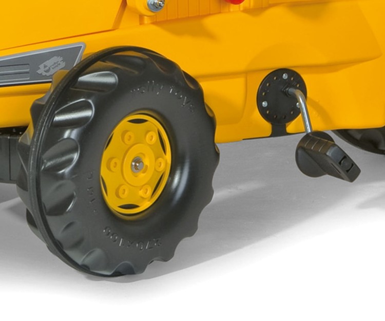 Traktor dla dzieci na pedały Rolly Junior Cat z łyżką