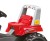Traktor na pedały Rolly Junior RT z przyczepą i łyżka Czerwony