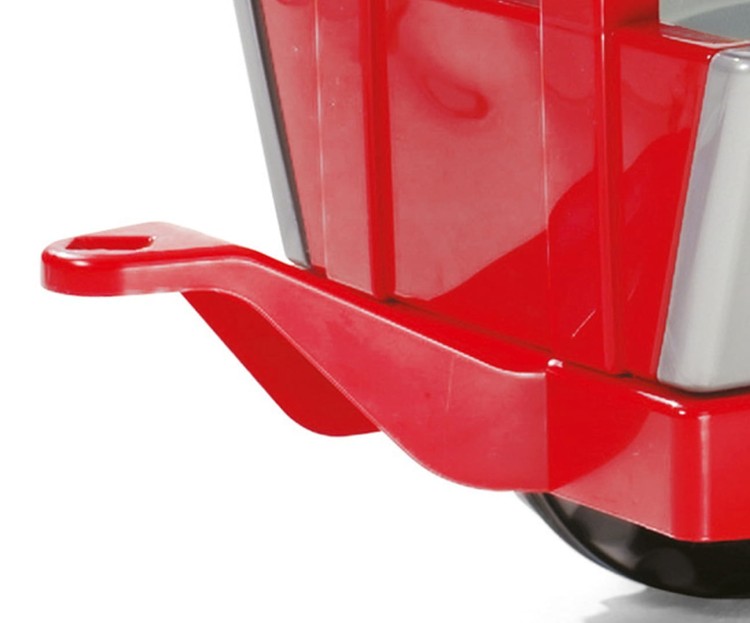 Traktor na pedały Rolly Junior RT z przyczepą Czerwony