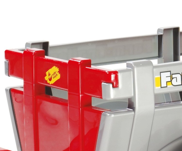 Traktor na pedały Rolly Junior RT z przyczepą Czerwony