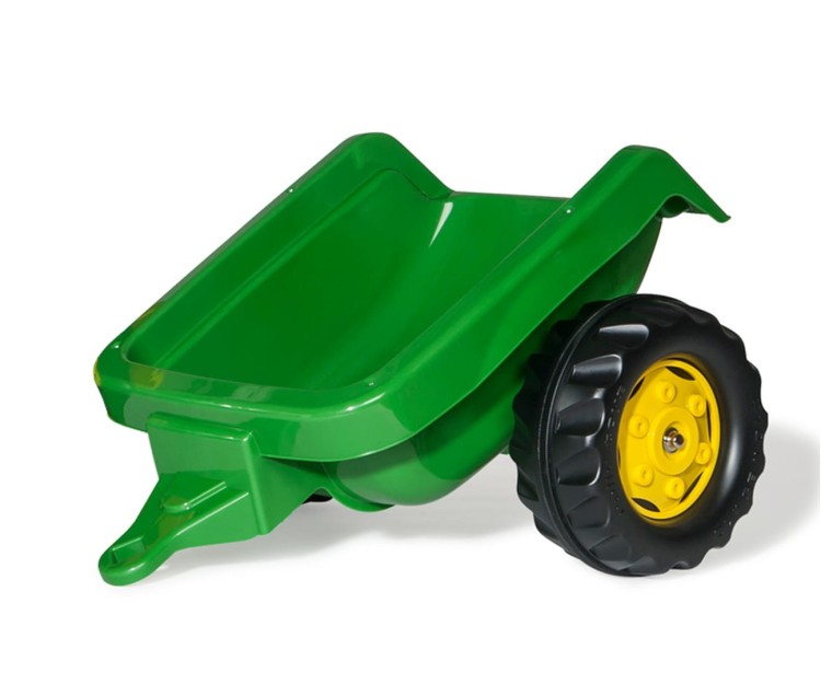 Traktor na pedały Rolly Kid John Deere z przyczepą