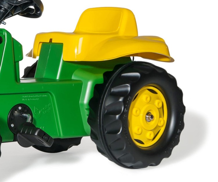 Traktor na pedały Rolly Kid John Deere z przyczepą