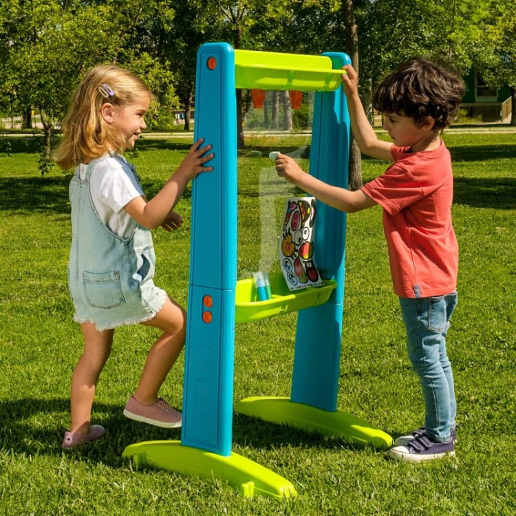 FEBER Dwustronna Przeźroczysta Tablica do Rysowania Art&amp;Fun Board