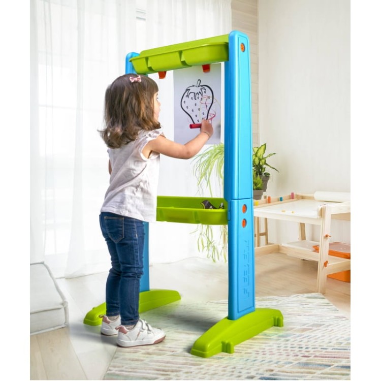 FEBER Dwustronna Przeźroczysta Tablica do Rysowania Art&amp;Fun Board