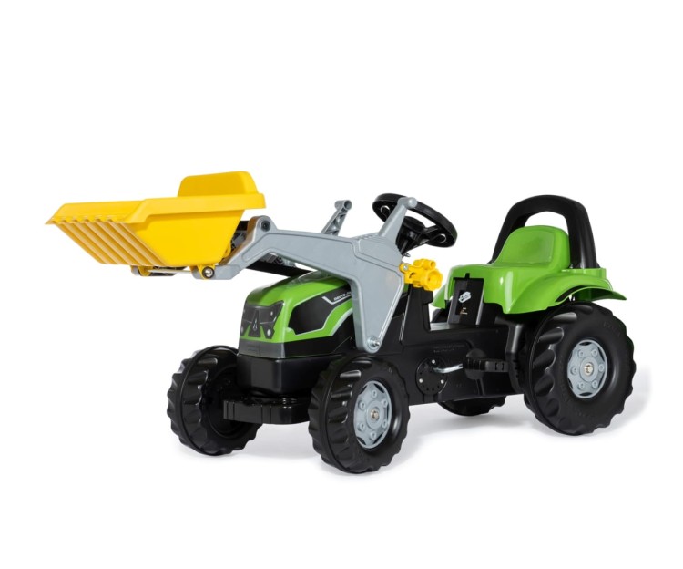 Traktor na pedały Rolly Kid Deutz Fahir 5115G TB z łyżka i przyczepą
