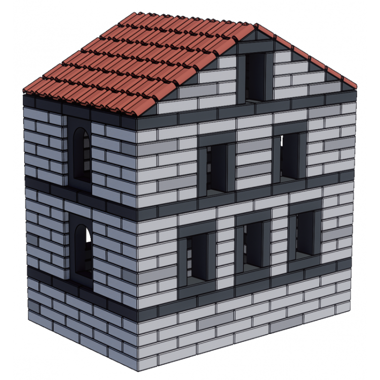 CLASSIC WORLD EDU Cegiełki EVA Miękkie do Budowania