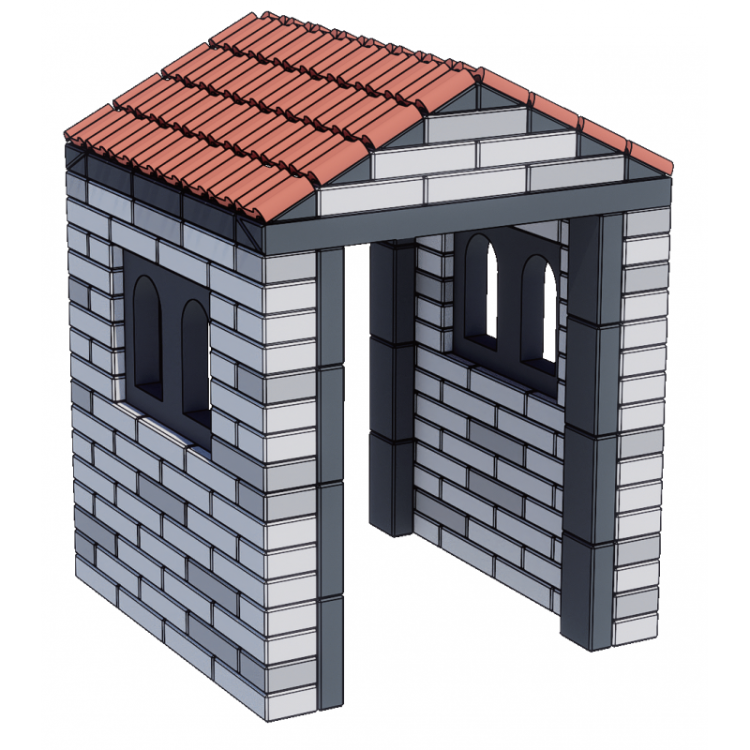 CLASSIC WORLD EDU Cegiełki EVA Miękkie do Budowania