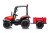 Traktor Na Akumulator BLT-206 Czerwony