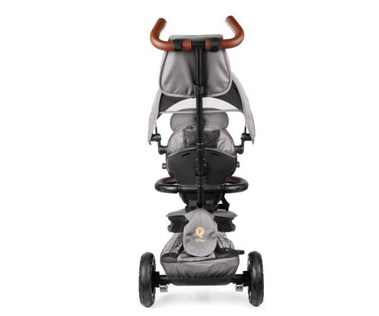 Rowerek Trójkołowy Rito Deluxe Rubber Grey