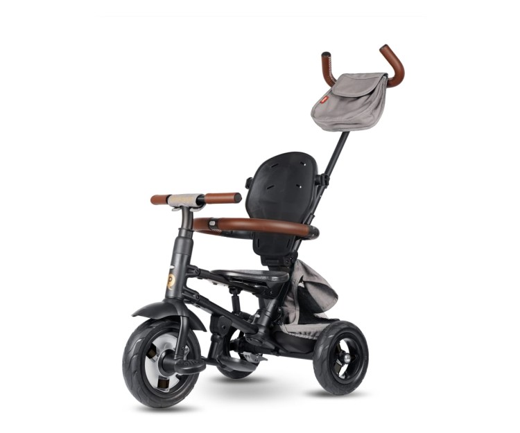 Rowerek Trójkołowy Rito Deluxe Rubber Grey