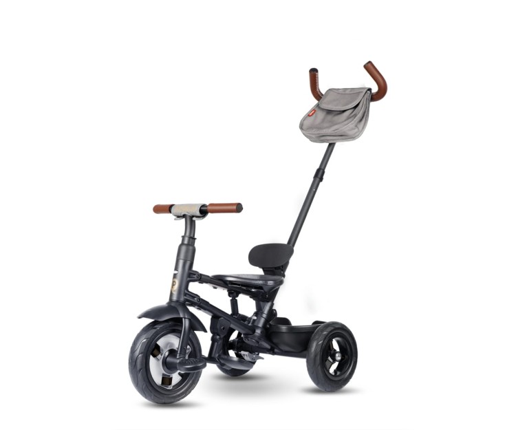 Rowerek Trójkołowy Rito Deluxe Rubber Grey