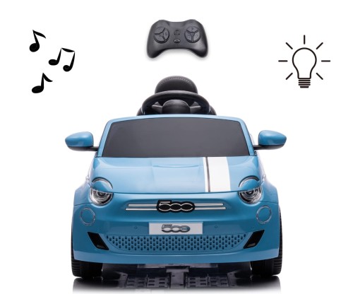 Samochód dla dzieci Fiat 500e Blue