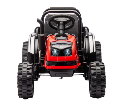 Traktorki dla dzieci z przyczepą Farmer Red