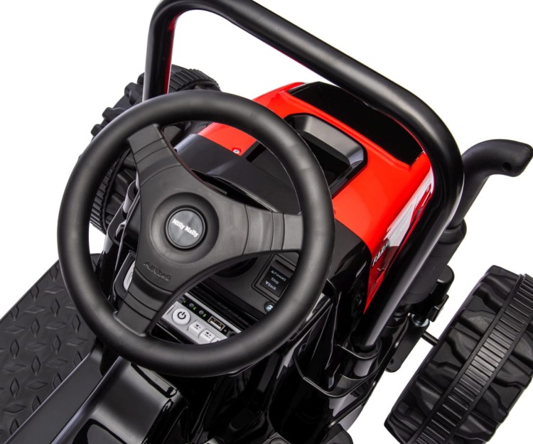 Traktorki dla dzieci z przyczepą Farmer Red