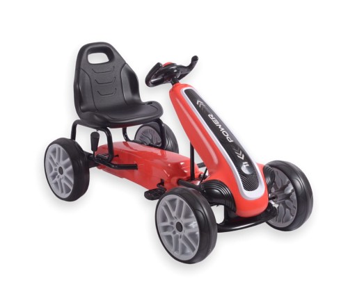 Gokart na pedały Power Red