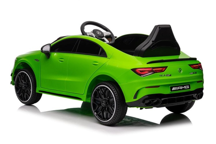 Samochód dla dziecka Mercedes CLA 45s AMG Zielony 4x4