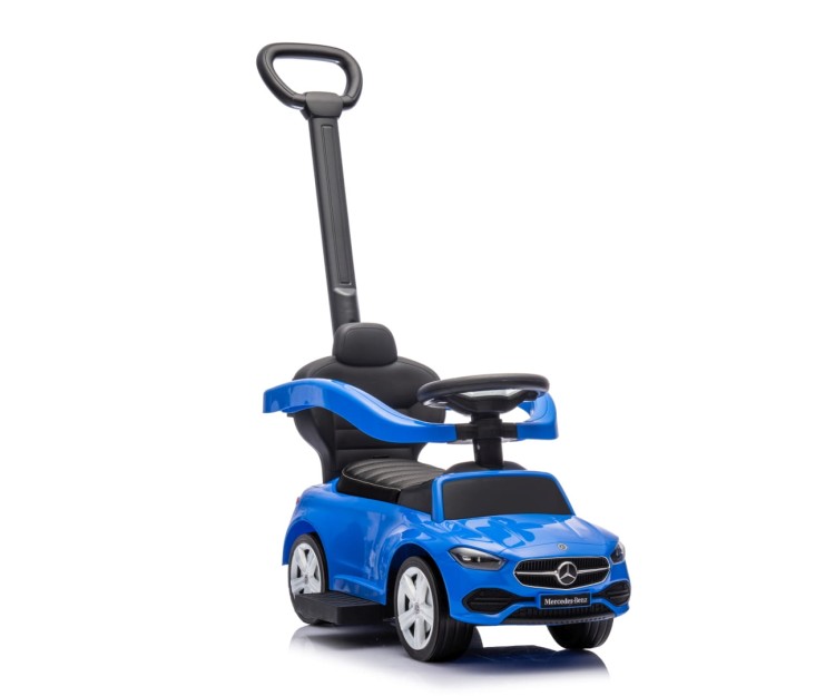 Milly Mally Pojazd z rączką MERCEDES C-Class Deluxe Blue