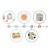 TOOKY TOY Box Pudełko XXL Montessori Edukacyjne 5w1 Sensoryczne 11-12 Mies