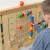 MASTERKIDZ Kolorowe Gąsieniczki Nauka Liczb i Ilości - Tablica Ścienna Edukacyjna Montessori