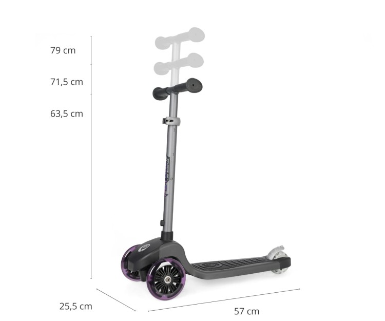 Qplay Hulajnoga Future Eco Purple