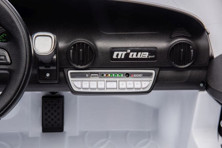 Auto na akumulator S322 Białe 4x4