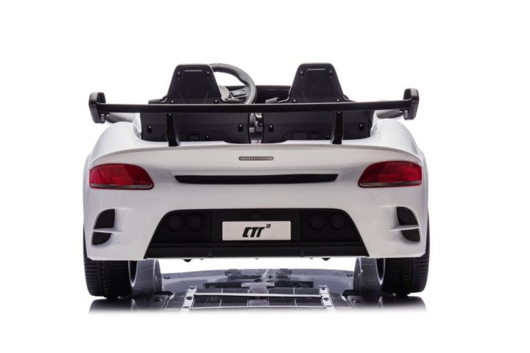 Auto na akumulator S322 Białe 4x4