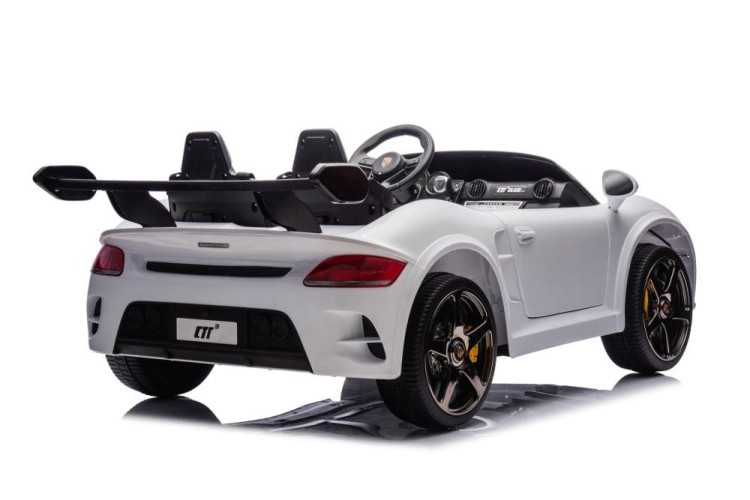 Auto na akumulator S322 Białe 4x4