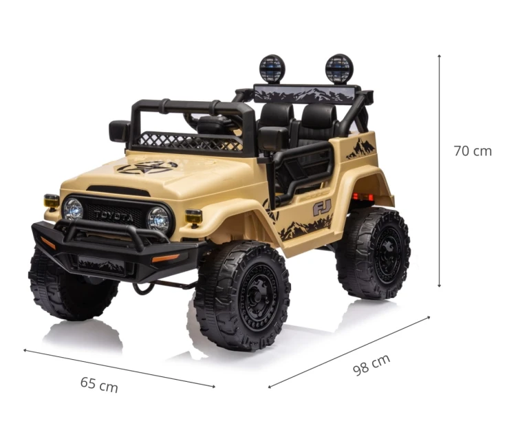 Samochód elektryczny dla dzieci  Toyota FJ Cruiser Khaki