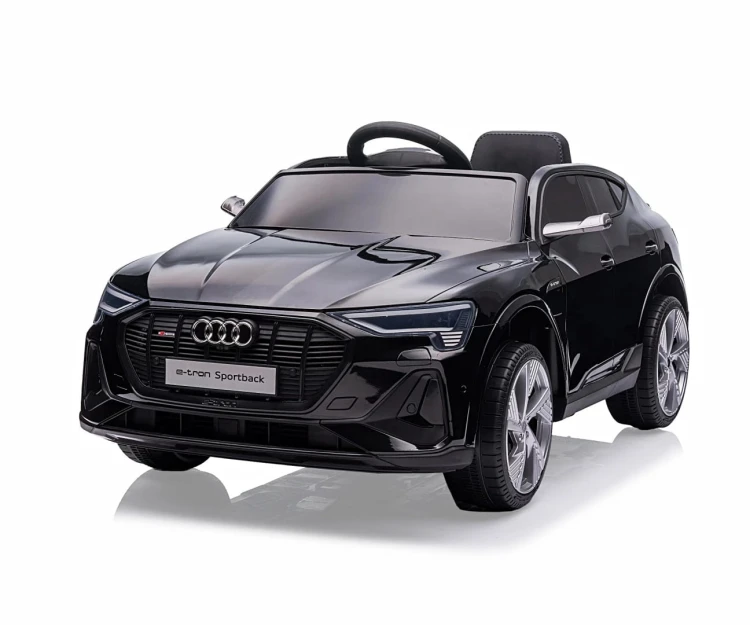 Samochód elektryczny dla dzieci Audi E-Tron Sportback Black