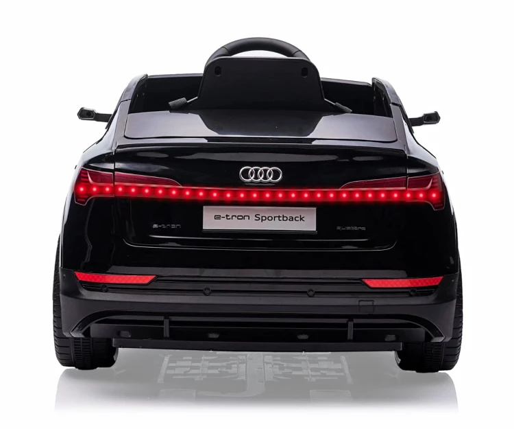 Samochód elektryczny dla dzieci Audi E-Tron Sportback Black