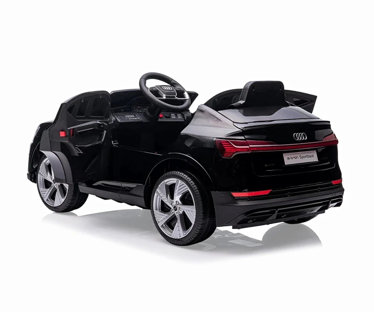 Samochód elektryczny dla dzieci Audi E-Tron Sportback Black