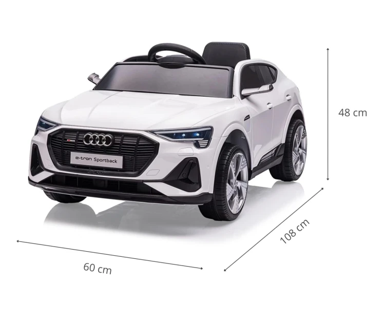 Samochód elektryczny dla dzieci  Audi E-Tron Sportback White