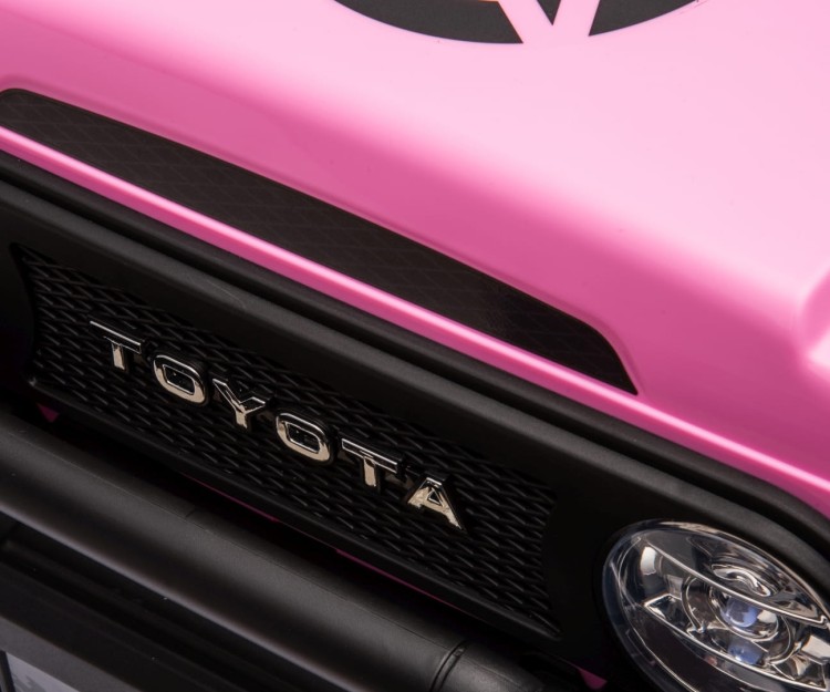 Samochód elektryczny dla dzieci Toyota FJ Cruiser Pink