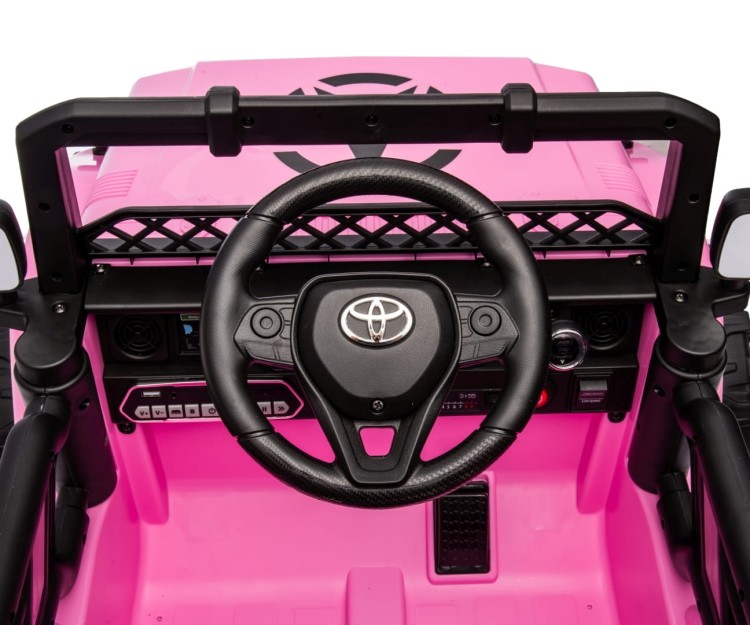 Samochód elektryczny dla dzieci Toyota FJ Cruiser Pink