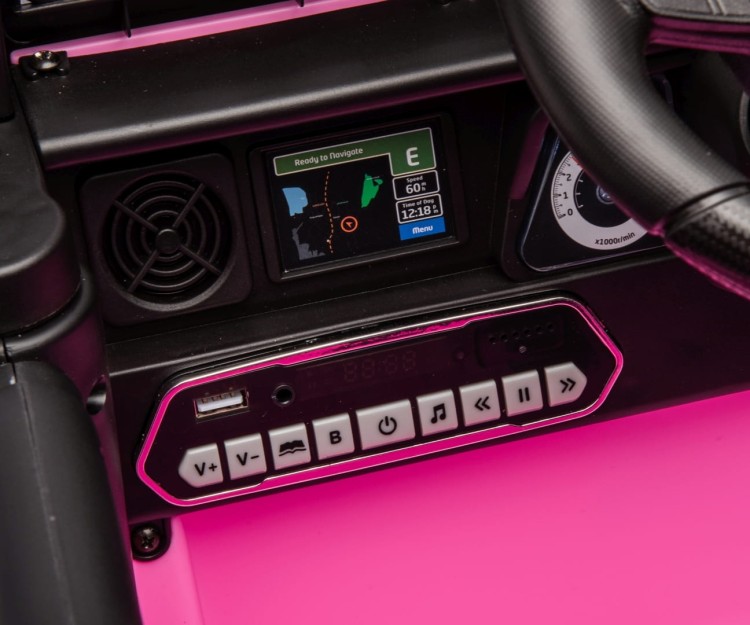 Samochód elektryczny dla dzieci Toyota FJ Cruiser Pink