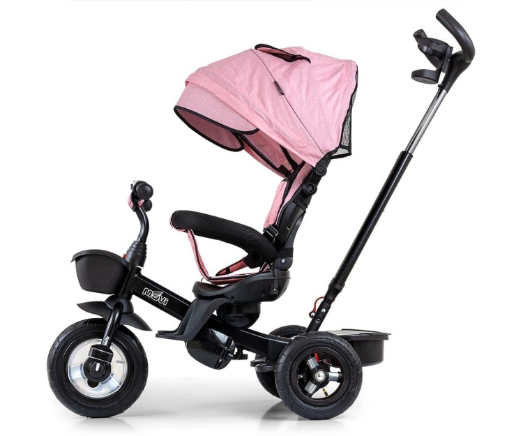Milly Mally Rowerek Trójkołowy Movi Black-Pink