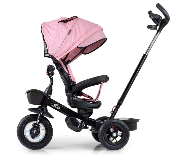 Milly Mally Rowerek Trójkołowy Movi Black-Pink