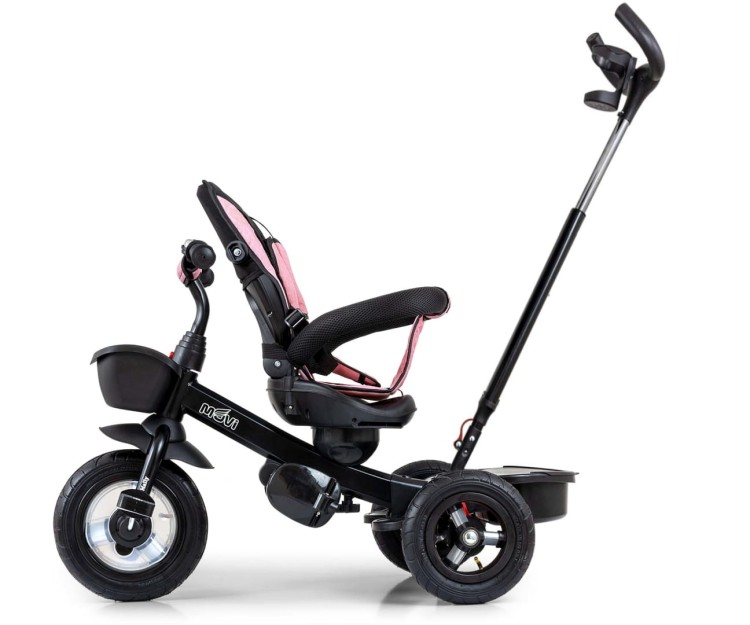 Milly Mally Rowerek Trójkołowy Movi Black-Pink
