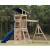 AXI Drewniany Duży Plac Zabaw Huśtawki Zjeżdżalnia Wieża + Piaskownica