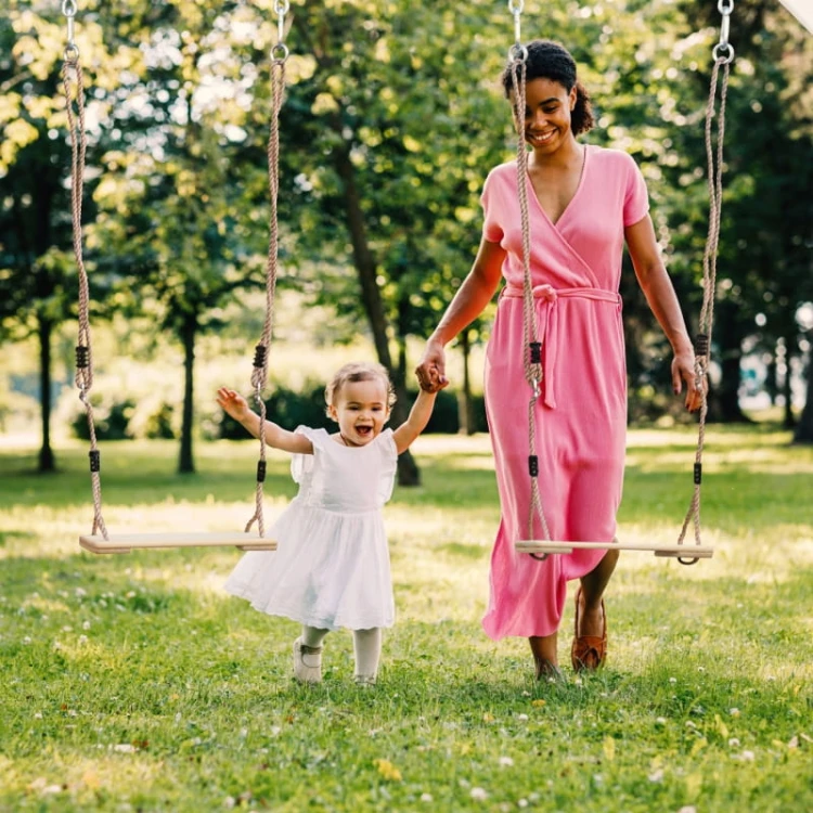 AXI Plac Zabaw Drewniany Wieża Podwójną Huśtawką Drabinki Wspinaczkowe Zjeżdżalnia XLL