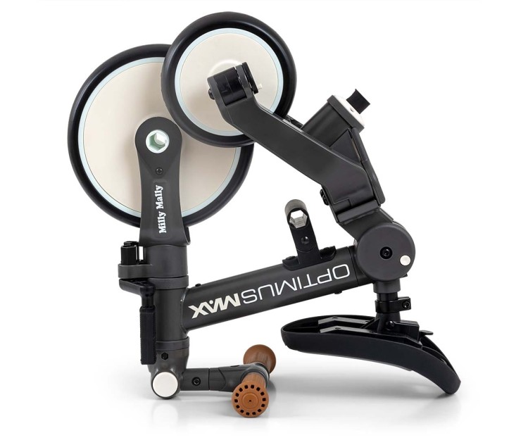 Milly Mally Rowerek 5w1 Optimus Max Dark Grey