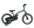 Qplay Rowerek Dziecięcy - Rowerek Biegowy Miniby 14 cali Grey